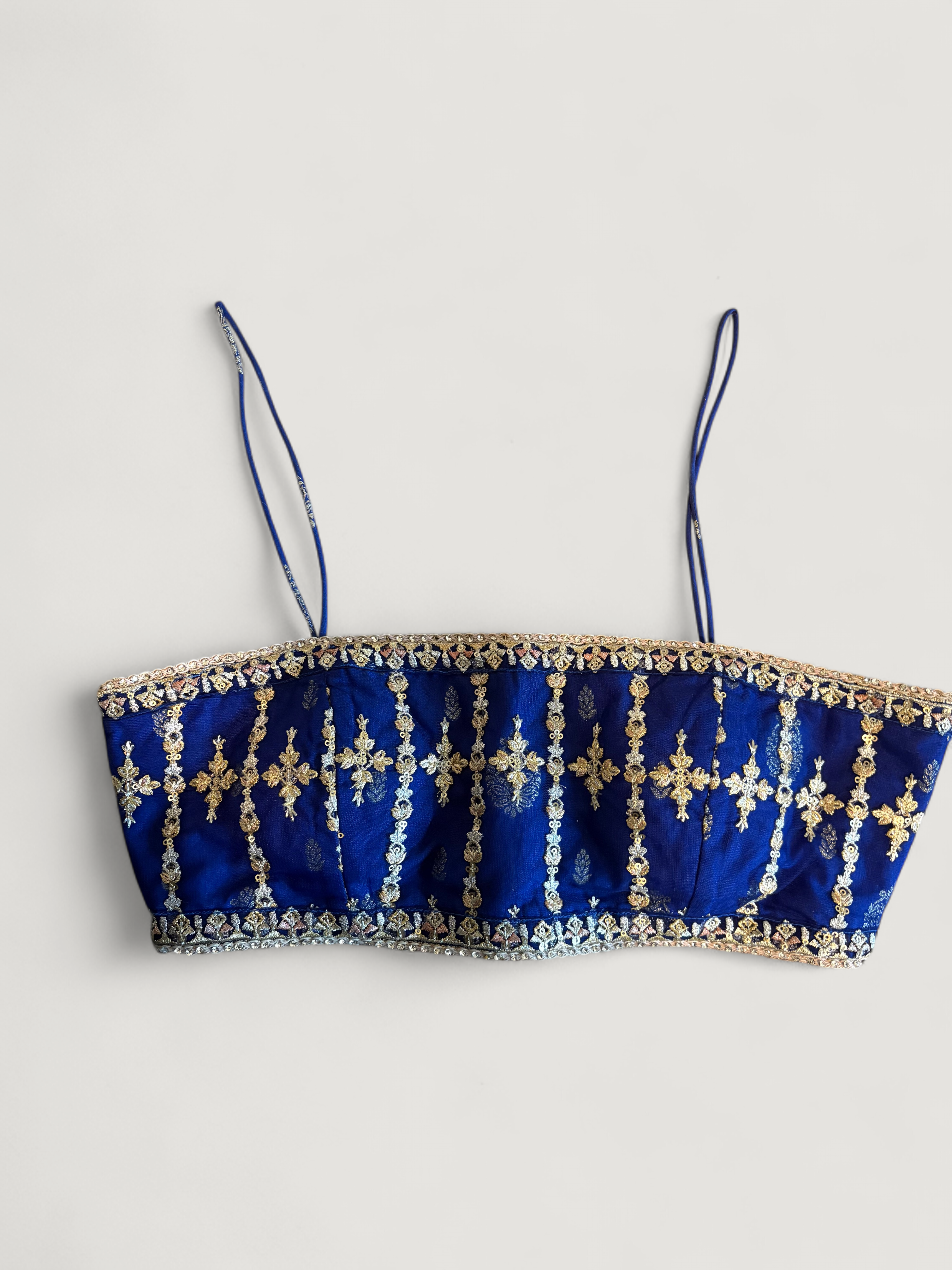 Lashkara Royal Blue Lehenga - Image 3