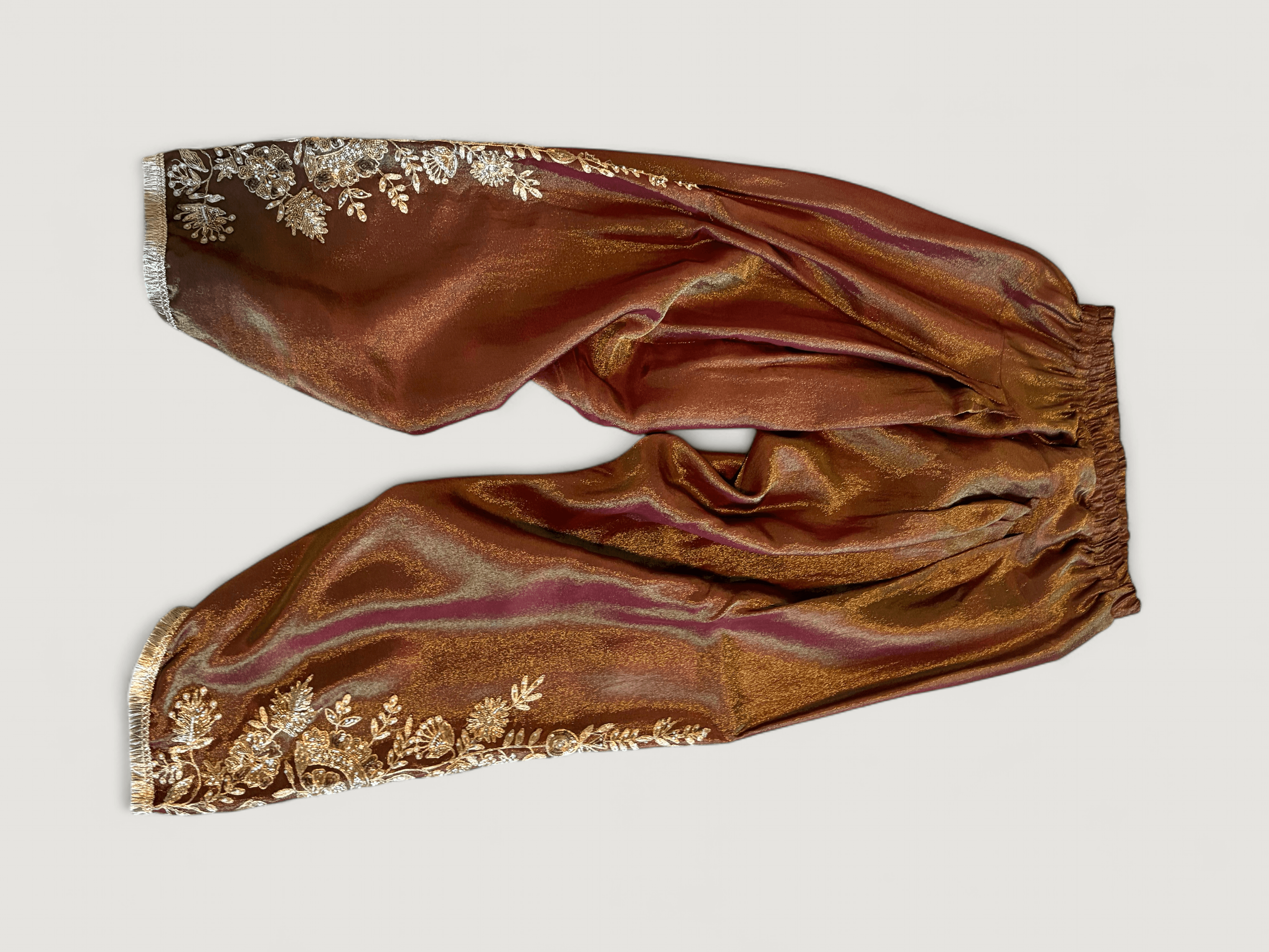 Brown / Iridescent Punjabi Suit - Image 4